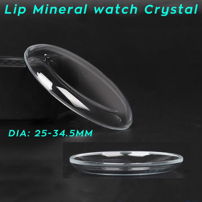Highball Glass Set - Lid Shaped High Domed Watch Crystal