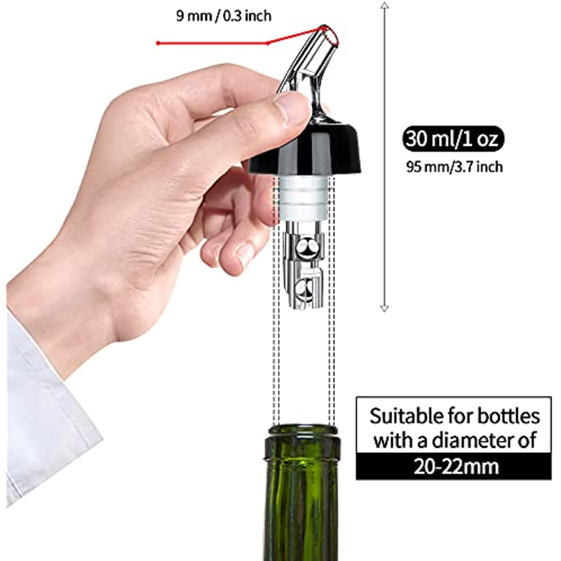 Automatic Measured Bottle Pour - Home Bar Set review and price