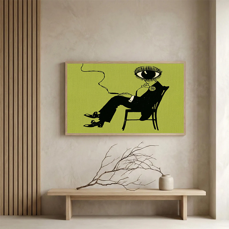 Surreal Abstract Figure Diamon - Home Bar Set review and price
