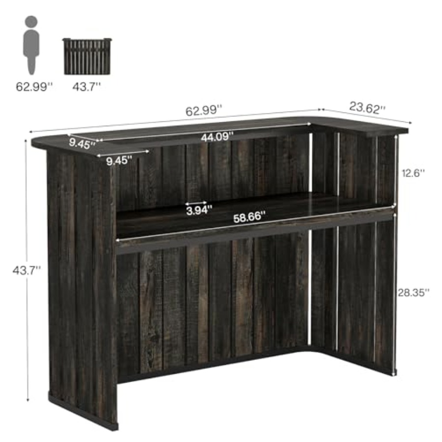 Home bar unit for home pub use - Home Bar Shelves review and price