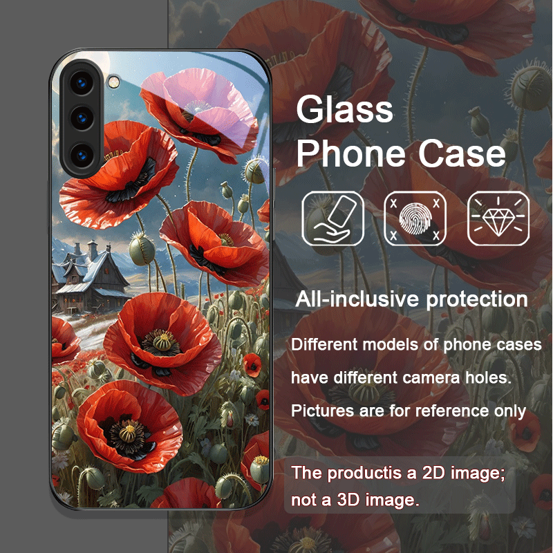 Retro Poppy Flower Bloom Hot R - Old Fashioned Glass review and price