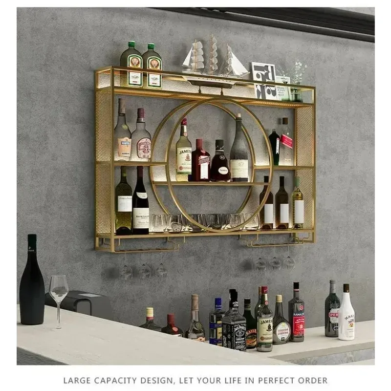 Industrial Wall Mounted Bar Wi - Home Bar Shelves review and price