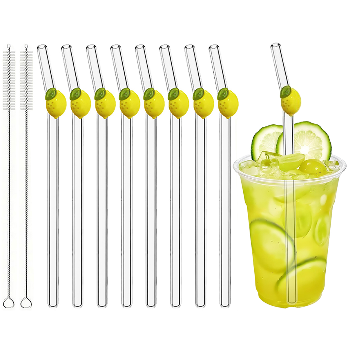 200*8mm Drinking Straw Set wit - Home Bar Set review and price