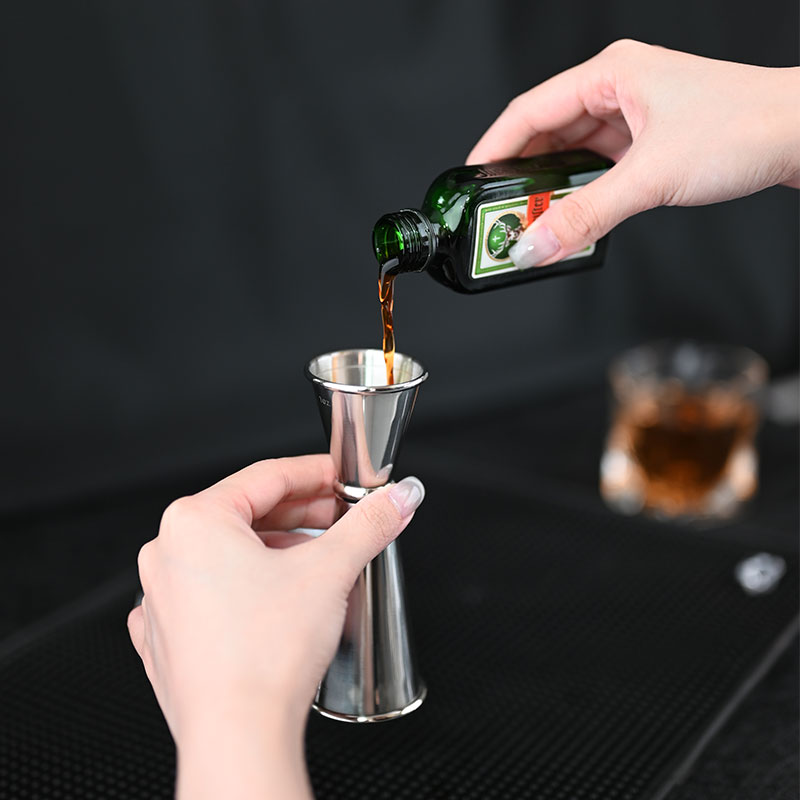 Stainless Steel Double Jigger  - Bitters Bottle Set review and price