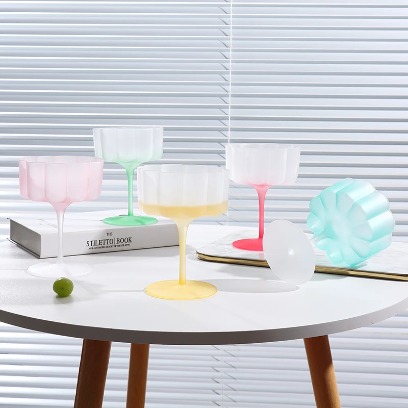 Colorful Frosted Glass Cocktai - Home Bar Set review and price