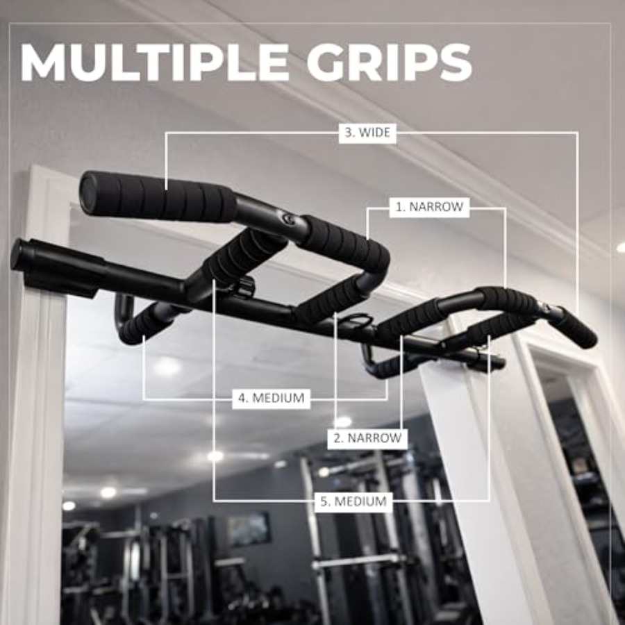 Doorway Pull Up Bar Set with S - Home Bar Set review and price