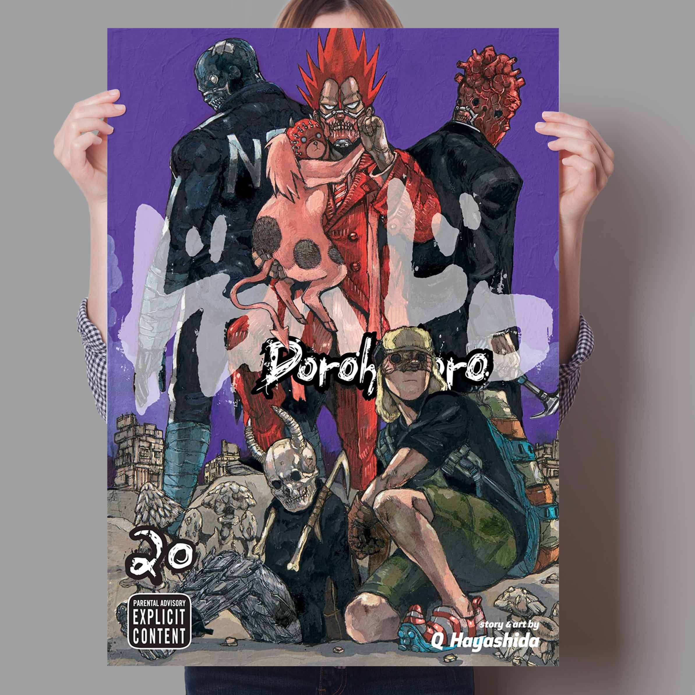 Anime Vintage Dorohedoro Poste - Home Bar Lounge review and price