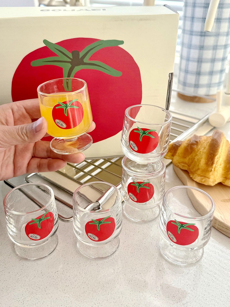 Cute Tomato  Highball Glasses  - Highball Glass Set review and price