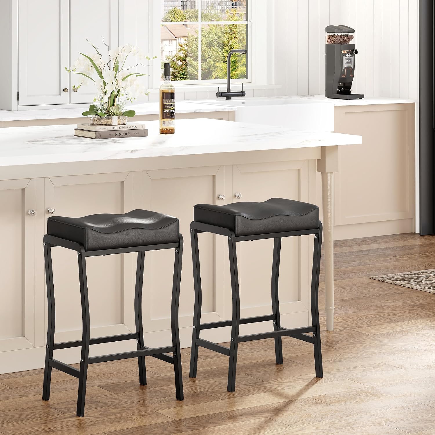 Counter Height Bar Stools Set  - Home Bar Lounge review and price