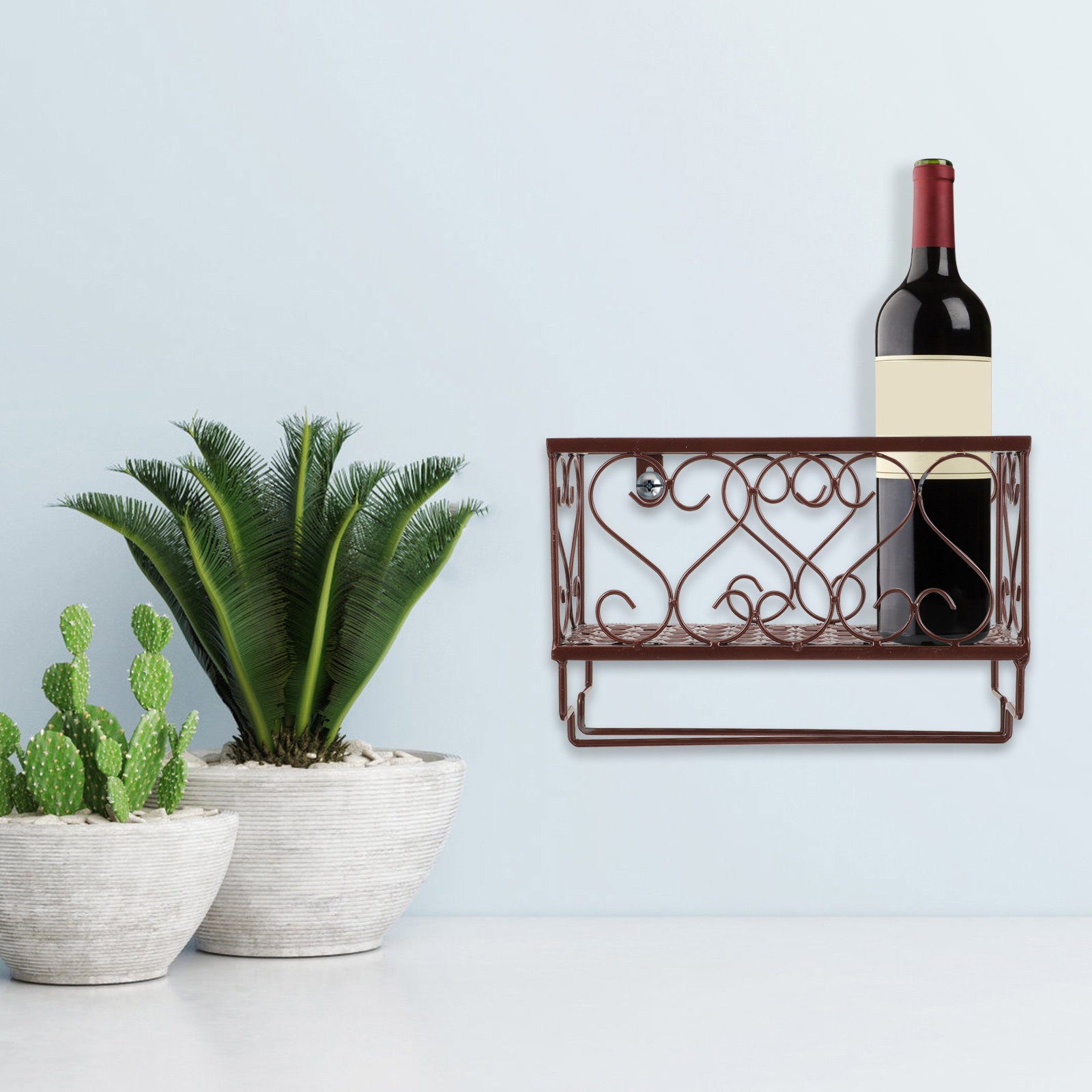 Space Saving Wall Mounted Wine - Home Bar Shelves review and price