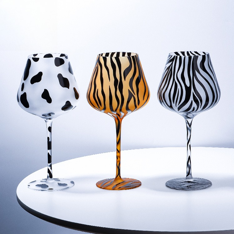 Creative Painted Tiger Leopard - Highball Glass Set review and price