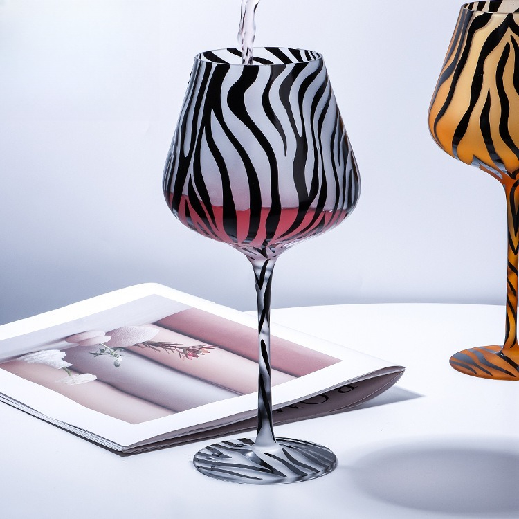 Creative Painted Tiger Leopard - Highball Glass Set review and price