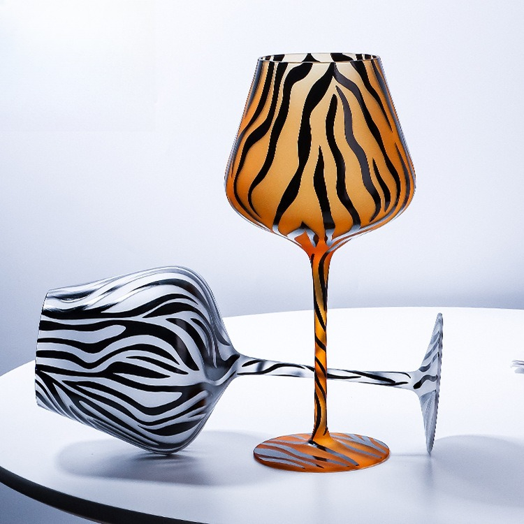 Creative Painted Tiger Leopard - Highball Glass Set review and price